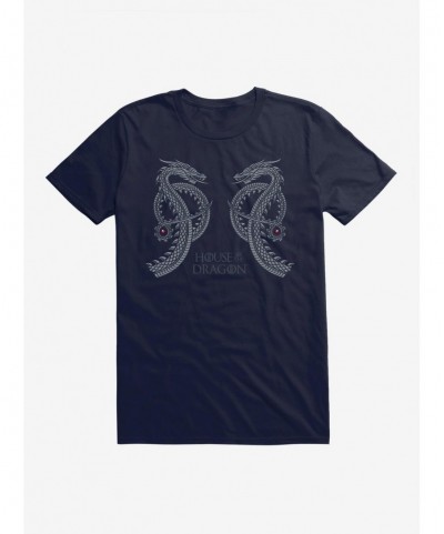 Crazy Deals House of the Dragon Twin Dragons T-Shirt $8.60 T-Shirts