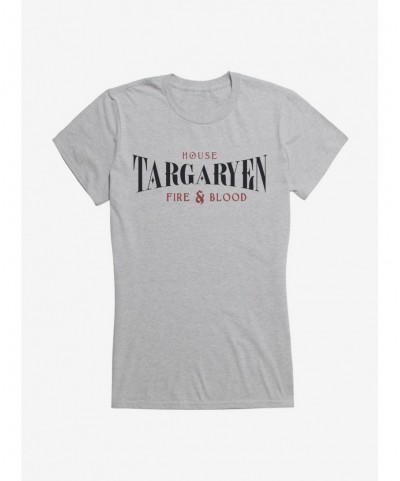 Sale Item Game Of Thrones Fire And Blood Tagaryen Girls T-Shirt $6.37 T-Shirts