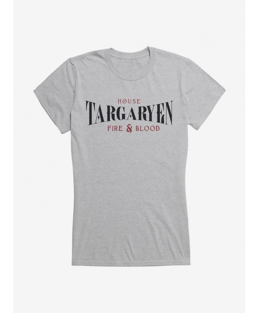 Sale Item Game Of Thrones Fire And Blood Tagaryen Girls T-Shirt $6.37 T-Shirts