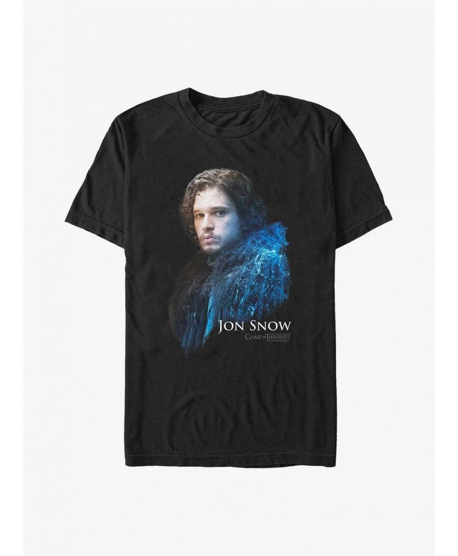 Hot Sale Game of Thrones Jon Snow Big & Tall T-Shirt $9.81 T-Shirts