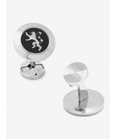 Unique Game Of Thrones Lannister Filigree Stainless Steel Cufflinks $74.21 Cufflinks