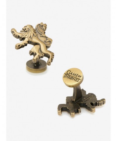 Limited Time Special Game Of Thrones Lannister Lion Sigil Cufflinks $29.22 Cufflinks