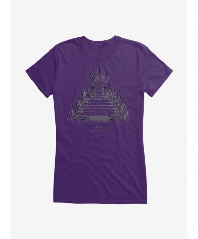 New Arrival House of the Dragon Road to the Iron Throne Girls T-Shirt $7.37 T-Shirts