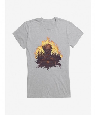 Absolute Discount House Of The Dragon Fire Throne Girls T-Shirt $8.76 T-Shirts