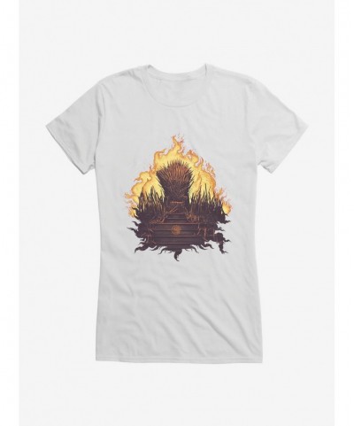 Absolute Discount House Of The Dragon Fire Throne Girls T-Shirt $8.76 T-Shirts