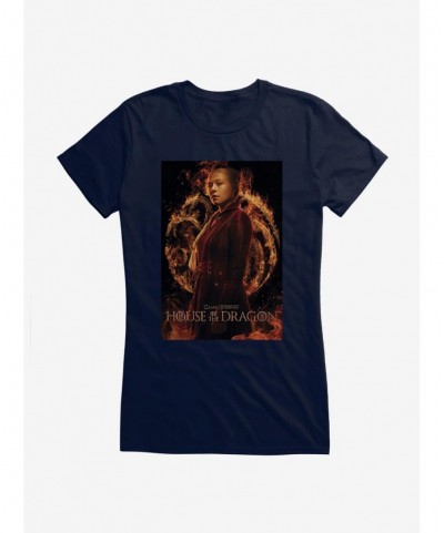 Bestselling House Of The Dragon Rhaenyra Targaryen Girls T-Shirt $9.36 T-Shirts