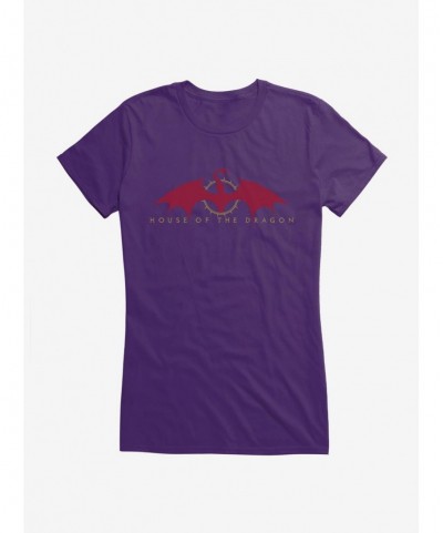 Limited Time Special House of the Dragon Logo Girls T-Shirt $9.56 T-Shirts