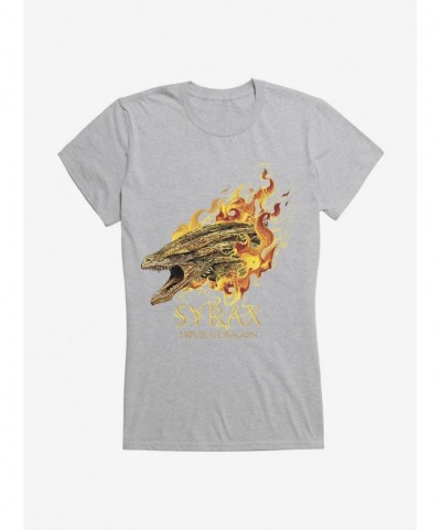 New Arrival House Of The Dragon Syrax Girls T-Shirt $8.37 T-Shirts