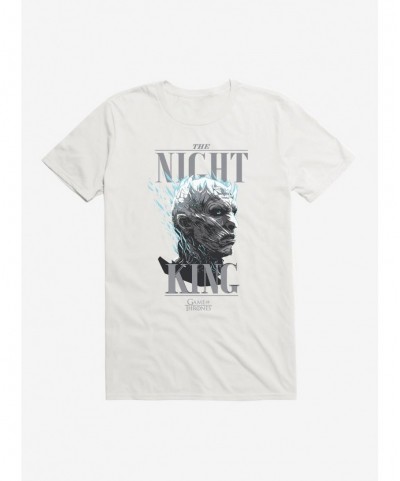 Seasonal Sale Game Of Thrones The Night King T-Shirt $7.07 T-Shirts