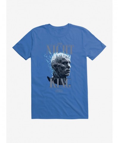 Seasonal Sale Game Of Thrones The Night King T-Shirt $7.07 T-Shirts