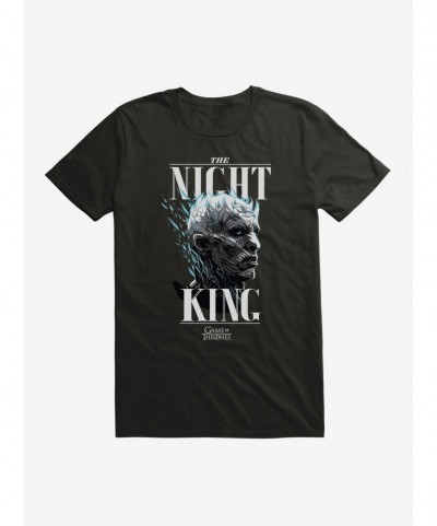 Seasonal Sale Game Of Thrones The Night King T-Shirt $7.07 T-Shirts