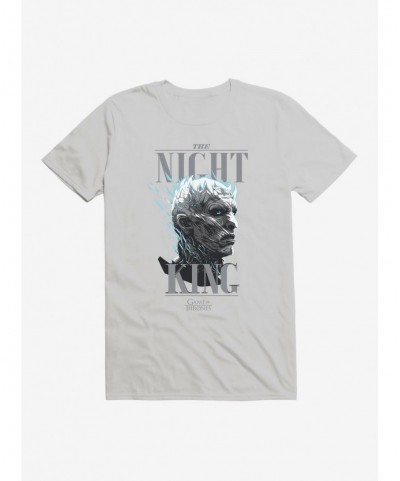 Seasonal Sale Game Of Thrones The Night King T-Shirt $7.07 T-Shirts