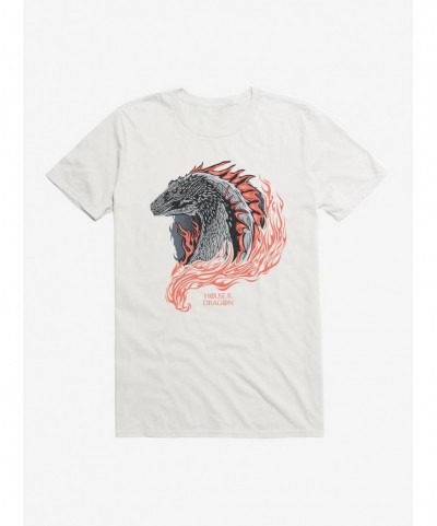 Trendy House of the Dragon Burning Dragon T-Shirt $6.88 T-Shirts