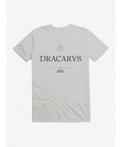 Best Deal Game Of Thrones Quote Daenerys Dracarys T-Shirt $7.07 T-Shirts