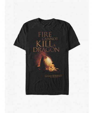 Crazy Deals Game Of Thrones Dragon Fires T-Shirt $8.60 T-Shirts