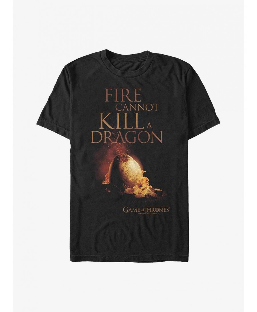 Crazy Deals Game Of Thrones Dragon Fires T-Shirt $8.60 T-Shirts