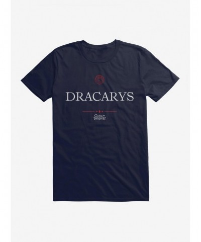 Best Deal Game Of Thrones Quote Daenerys Dracarys T-Shirt $7.07 T-Shirts