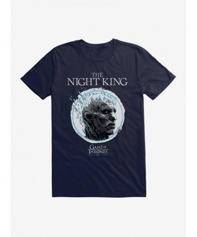 Bestselling Game Of Thrones The Night King T-Shirt $7.84 T-Shirts