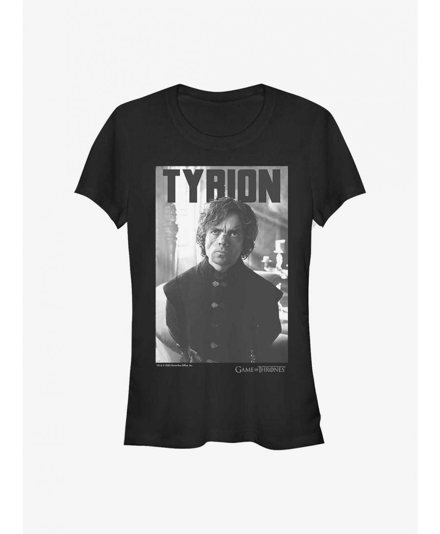 Clearance Game Of Thrones Stern Tyrion Girls T-Shirt $8.76 T-Shirts