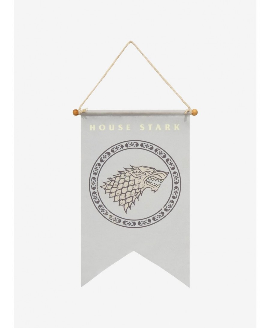 Exclusive Game Of Thrones Stark Fishtail Banner $3.48 Banners