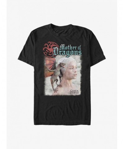 Value Item Game Of Thrones Daenerys Mother of Dragons T-Shirt $7.84 T-Shirts