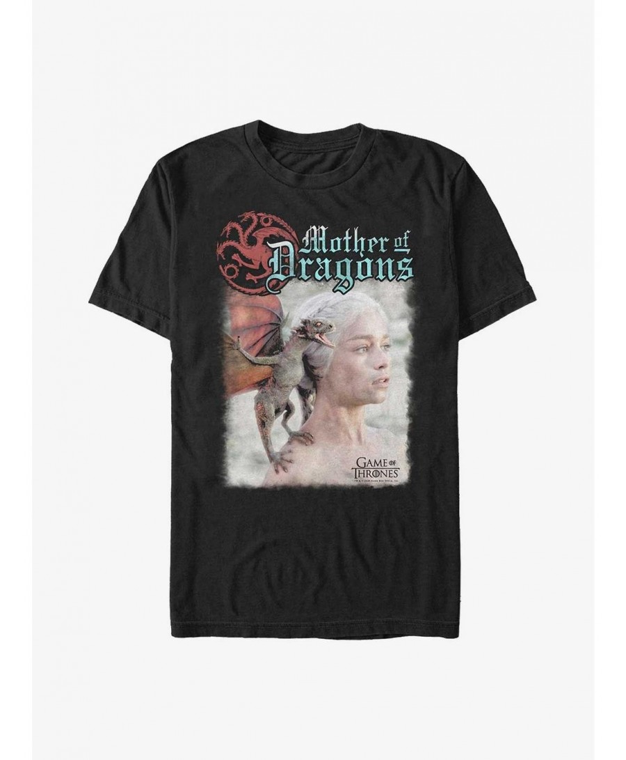 Value Item Game Of Thrones Daenerys Mother of Dragons T-Shirt $7.84 T-Shirts