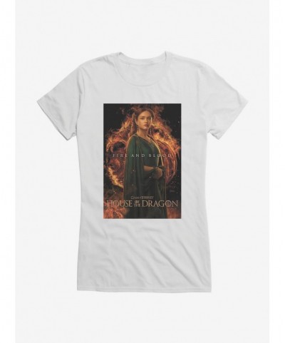 Festival Price House Of The Dragon Alicent Hightower Girls T-Shirt $7.57 T-Shirts