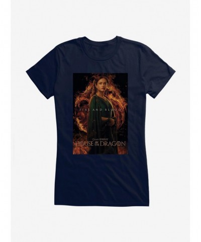 Festival Price House Of The Dragon Alicent Hightower Girls T-Shirt $7.57 T-Shirts