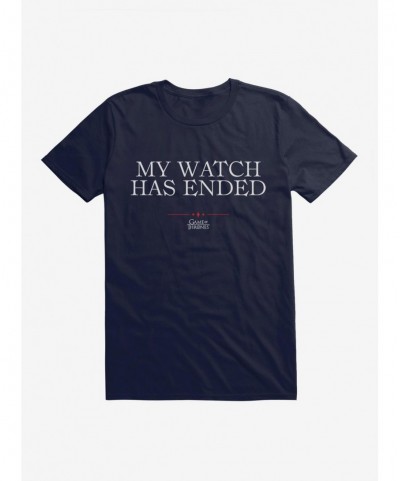 Seasonal Sale Game Of Thrones Quote My Watch Has Ended T-Shirt $6.50 T-Shirts