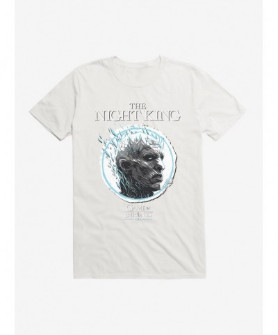 Bestselling Game Of Thrones The Night King T-Shirt $7.84 T-Shirts