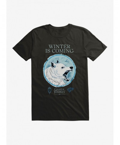 Flash Sale Game Of Thrones Winter Is Coming T-Shirt $6.50 T-Shirts