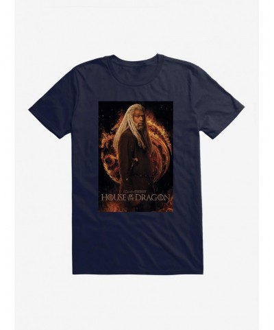 Sale Item House Of The Dragon Corlys Velaryon T-Shirt $6.88 T-Shirts