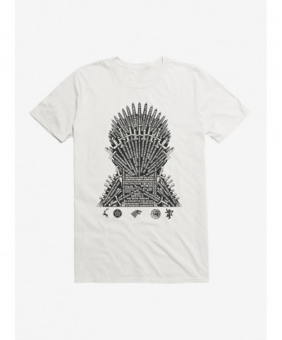 Festival Price Game Of Thrones Episode Names Throne T-Shirt $9.18 T-Shirts