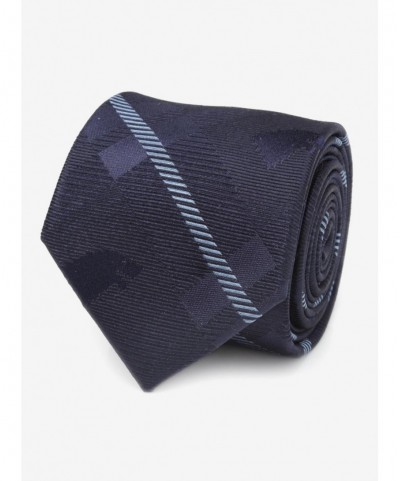 Flash Sale Game of Thrones Stark Direwolf Blue Plaid Silk Tie $30.67 Ties