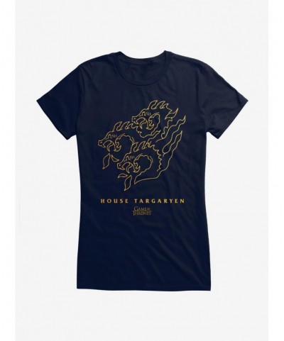 Exclusive Game Of Thrones Targaryen Sigil Girls T-Shirt $6.57 T-Shirts