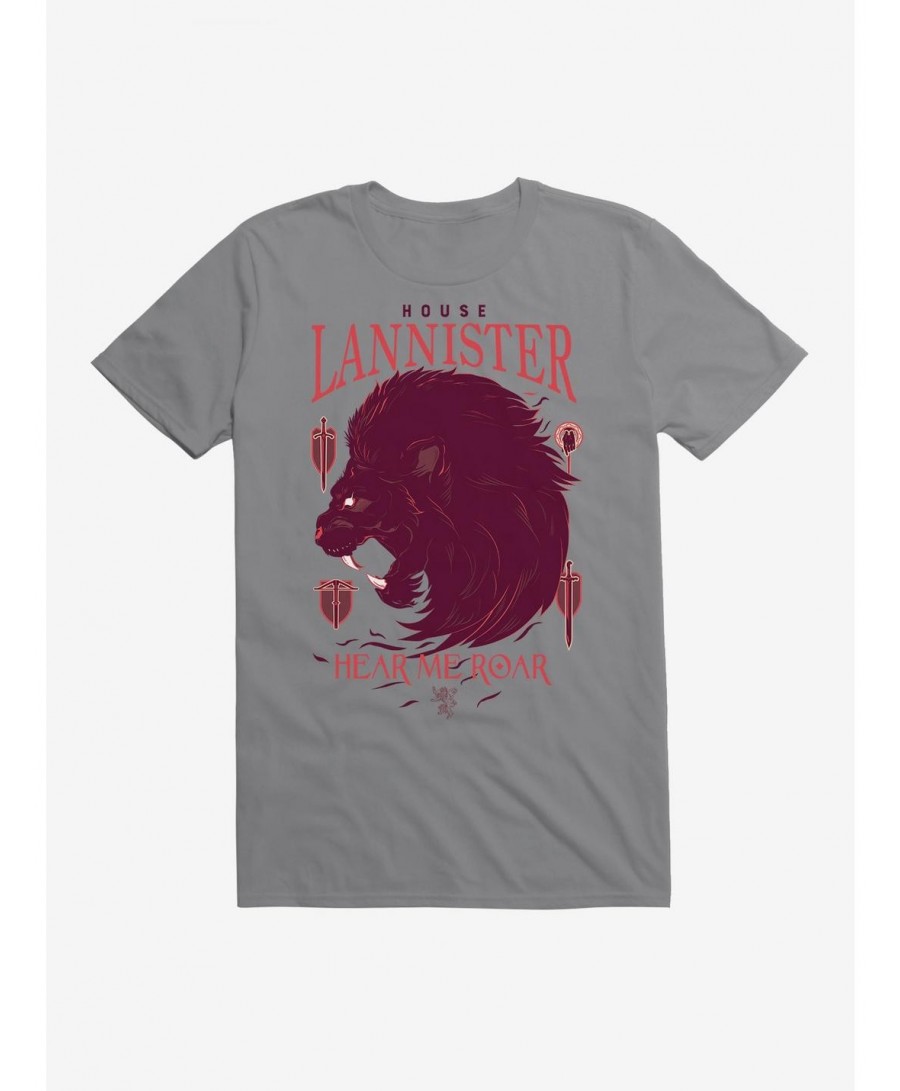 Low Price Game Of Thrones House Lannister Words T-Shirt $8.80 T-Shirts