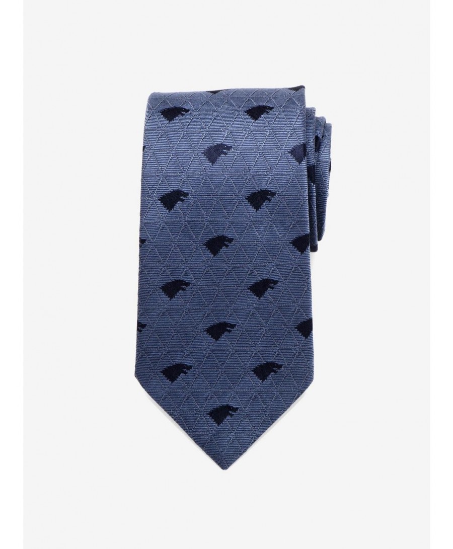 Seasonal Sale Game Of Thrones Stark Geometric Sword Blue Tie $20.45 Ties