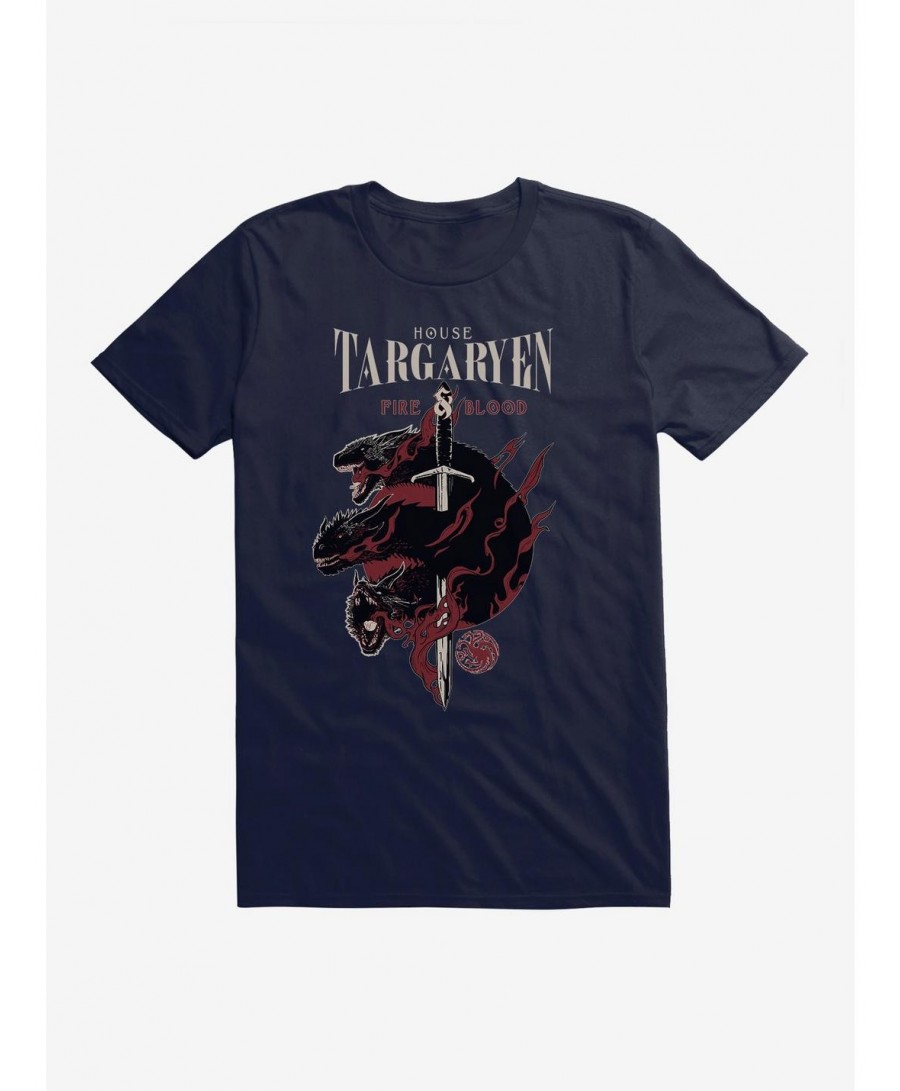 Low Price Game Of Thrones House Targaryen Words T-Shirt $7.07 T-Shirts