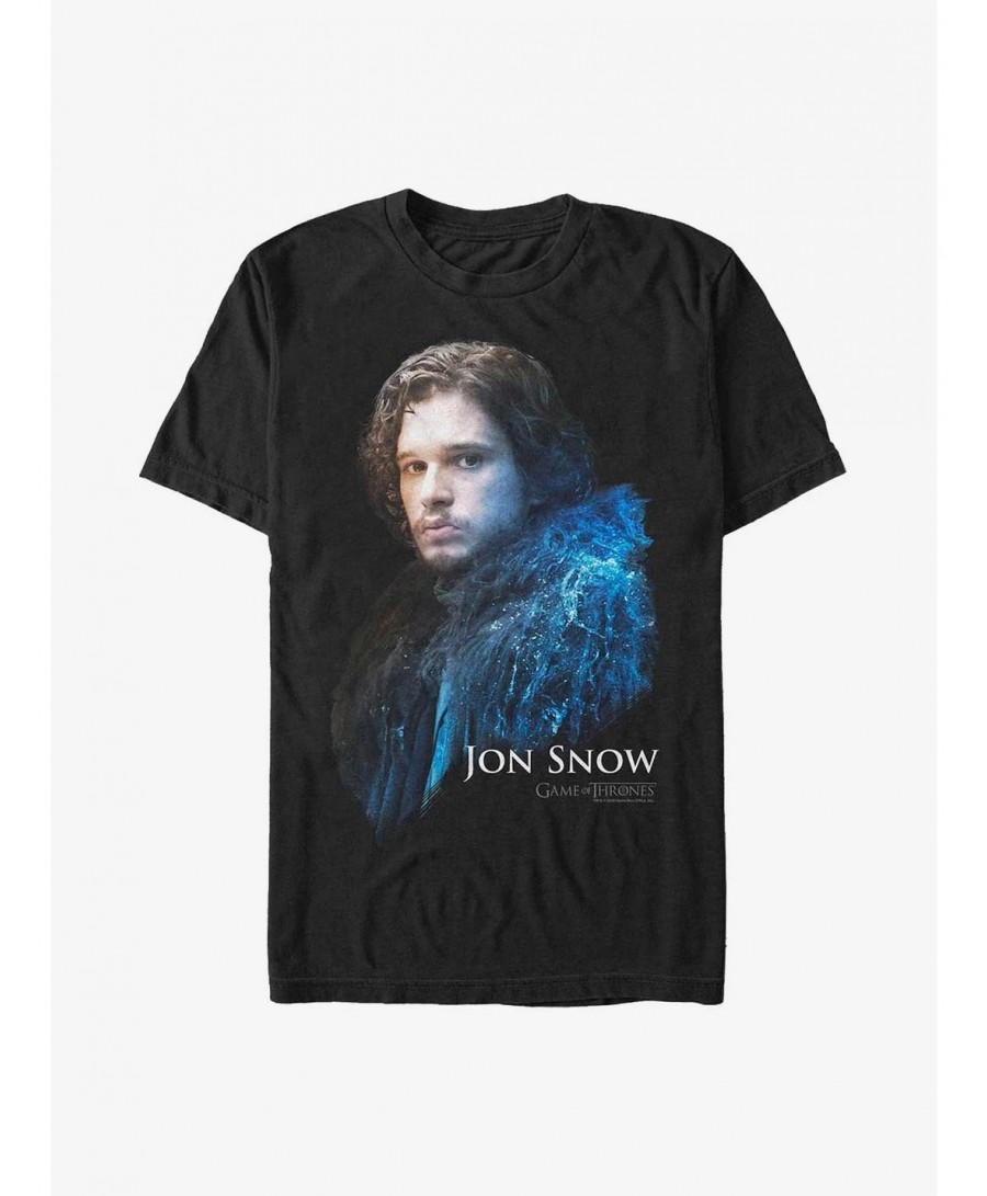 Bestselling Game Of Thrones Jon Snow Night T-Shirt $5.74 T-Shirts