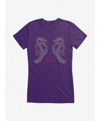 Discount Sale House of the Dragon Twin Dragons Girls T-Shirt $7.77 T-Shirts