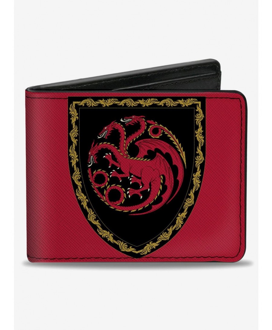 Pre-sale House Of The Dragon Title Logo Bifold Wallet $10.45 Wallets