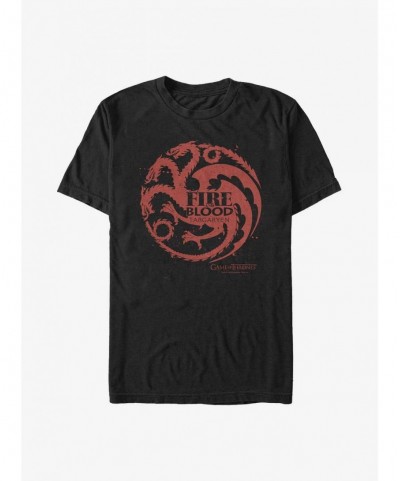 Special Game Of Thrones Targaryen Dragon Fire T-Shirt $9.18 T-Shirts