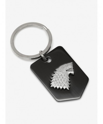 Big Sale Game Of Thrones Stark Direwolf Key Chain $16.36 Key Chains