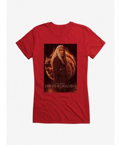 Special House Of The Dragon Corlys Velaryon Girls T-Shirt $9.36 T-Shirts