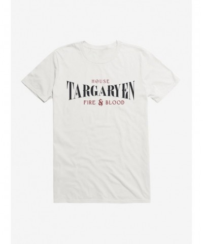 Value for Money Game Of Thrones Fire And Blood Tagaryen T-Shirt $6.31 T-Shirts