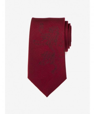 High Quality Game Of Thrones Lannister Lion Red Tie $19.17 Ties