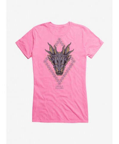 Hot Sale House of the Dragon Diamond Dragon Girls T-Shirt $9.36 T-Shirts