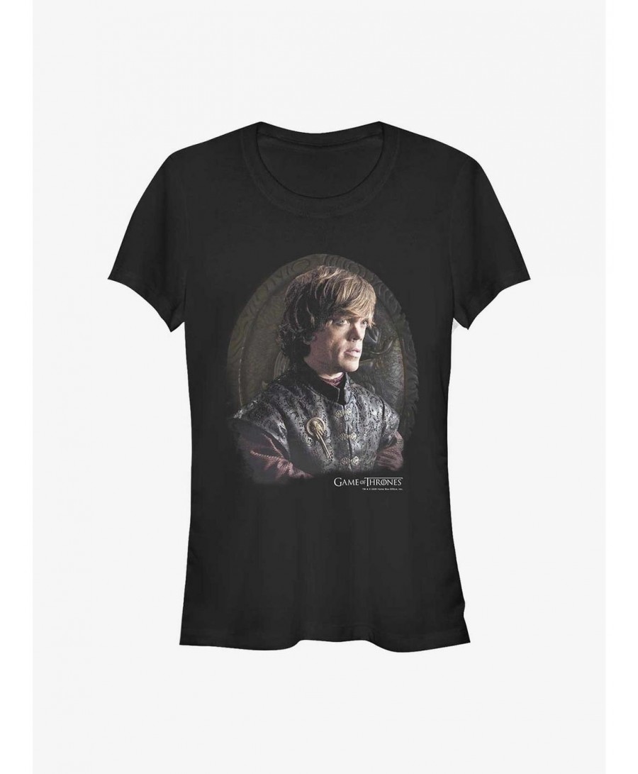 Flash Sale Game Of Thrones Tyrion Lannister Photo Girls T-Shirt $8.76 T-Shirts