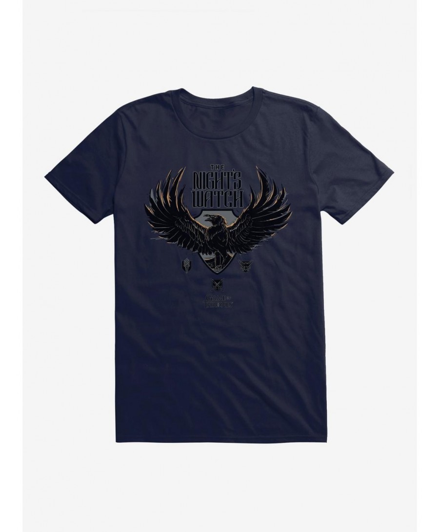 Crazy Deals Game Of Thrones The Night's Watch T-Shirt $6.88 T-Shirts