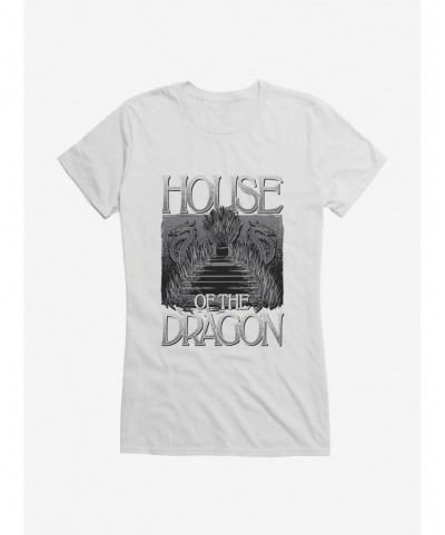 Value for Money House of the Dragon Throne Girls T-Shirt $6.18 T-Shirts